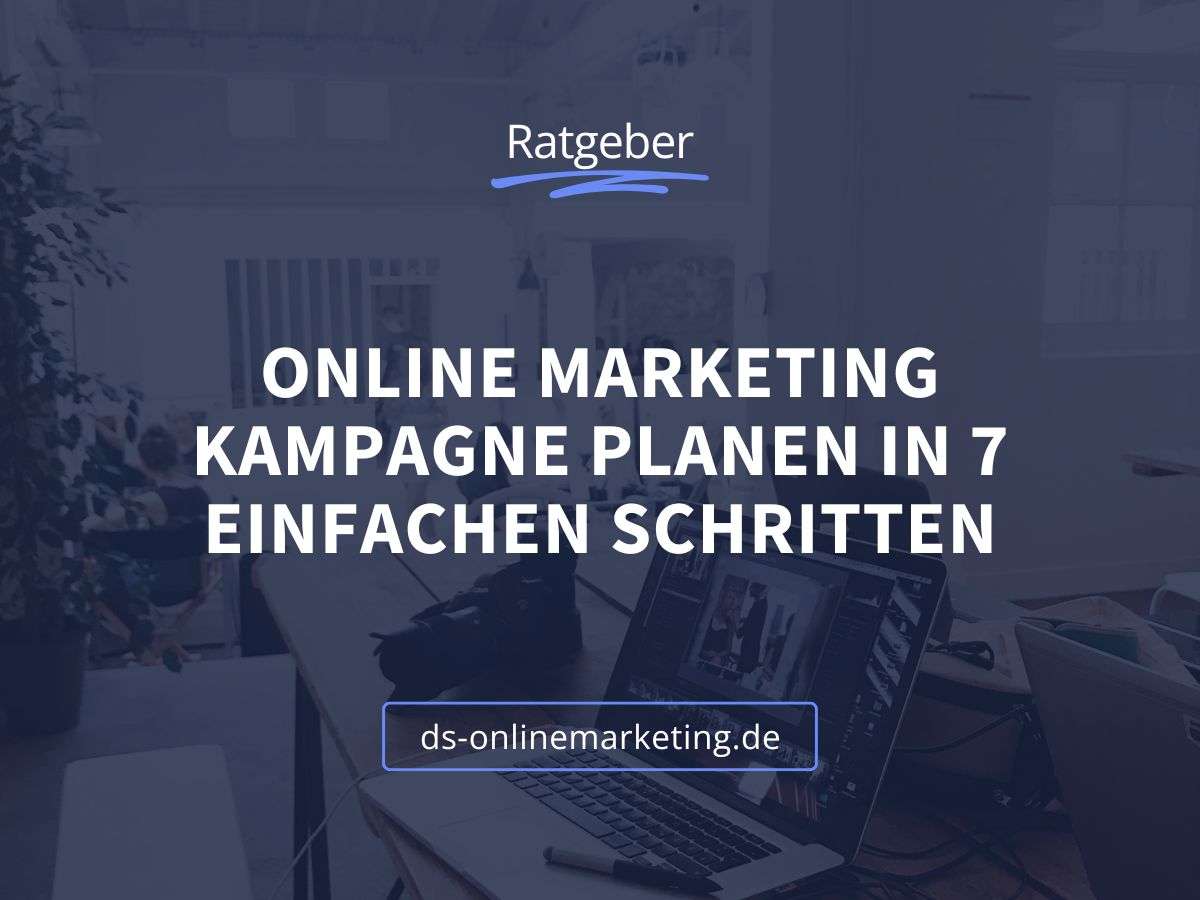 Online Marketing Kampagne Titelbild