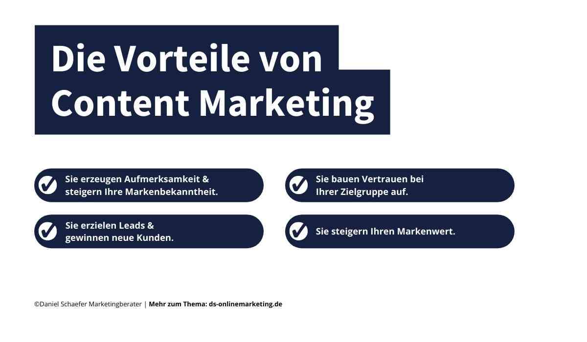 Online Marketing für kleine Unternehmen_die Vorteile von Content Marketing
