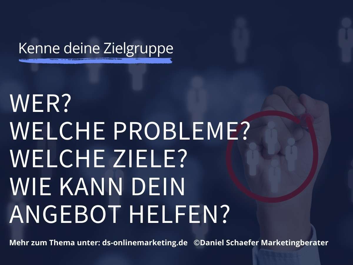 erfolgsfaktoren social media marketing Zielgruppenanalyse