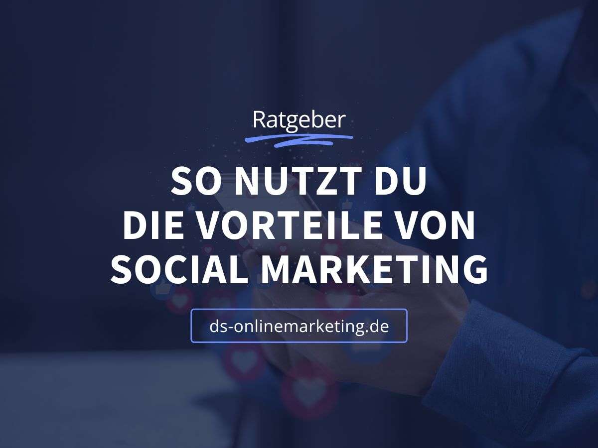 Vorteile Social Media Marketing Titelbild