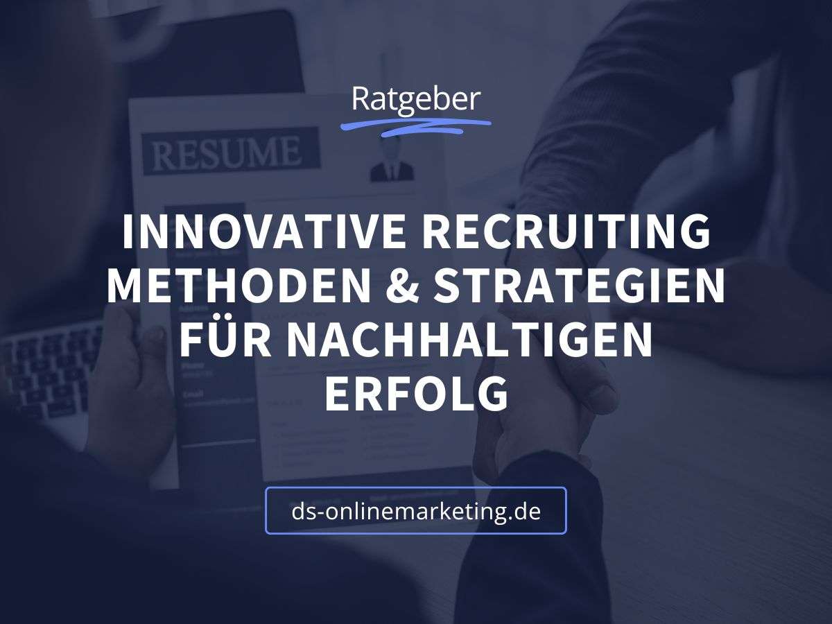 Recruiting Methoden Titelbild