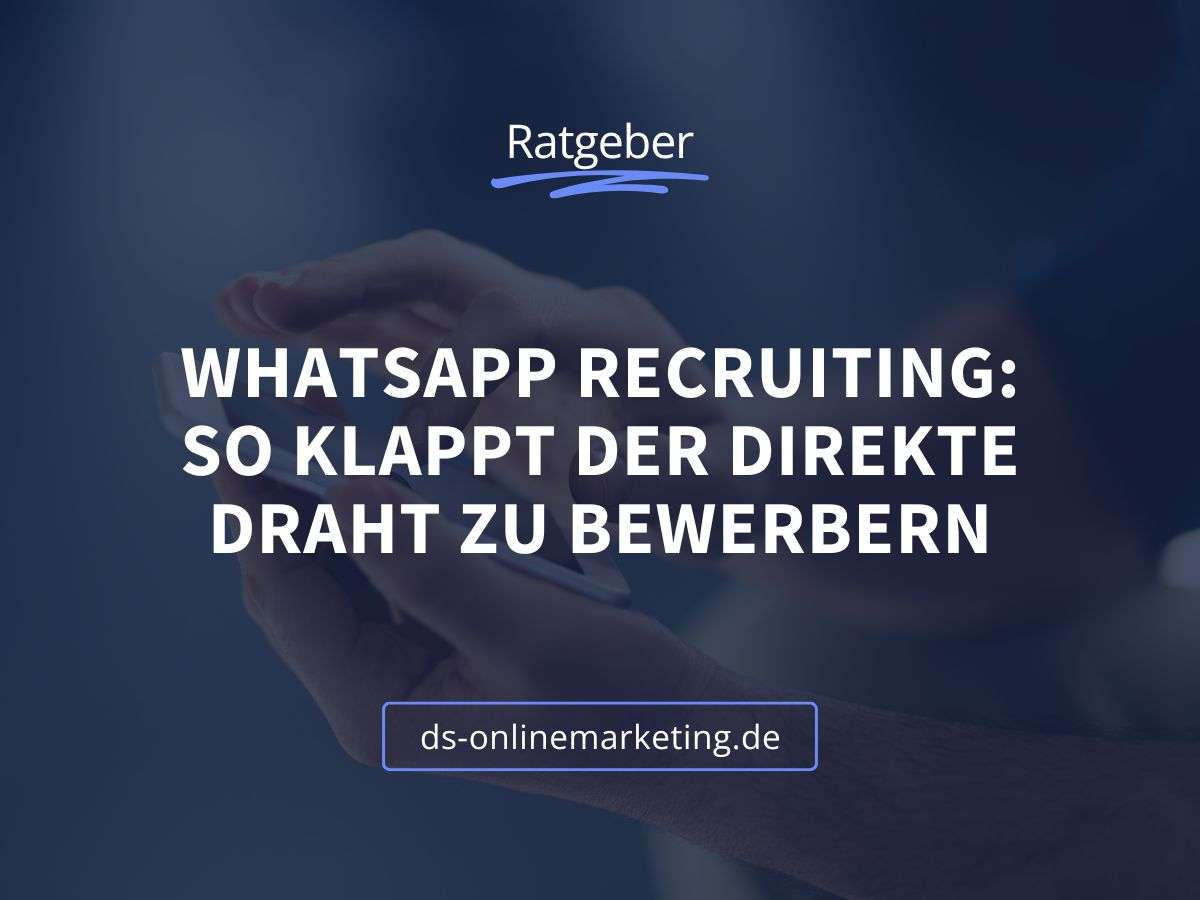 whatsapp recruiting_Titelbild