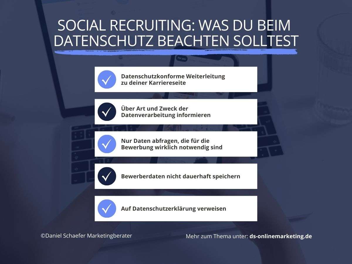 facebook stellenanzeigen datenschutz
