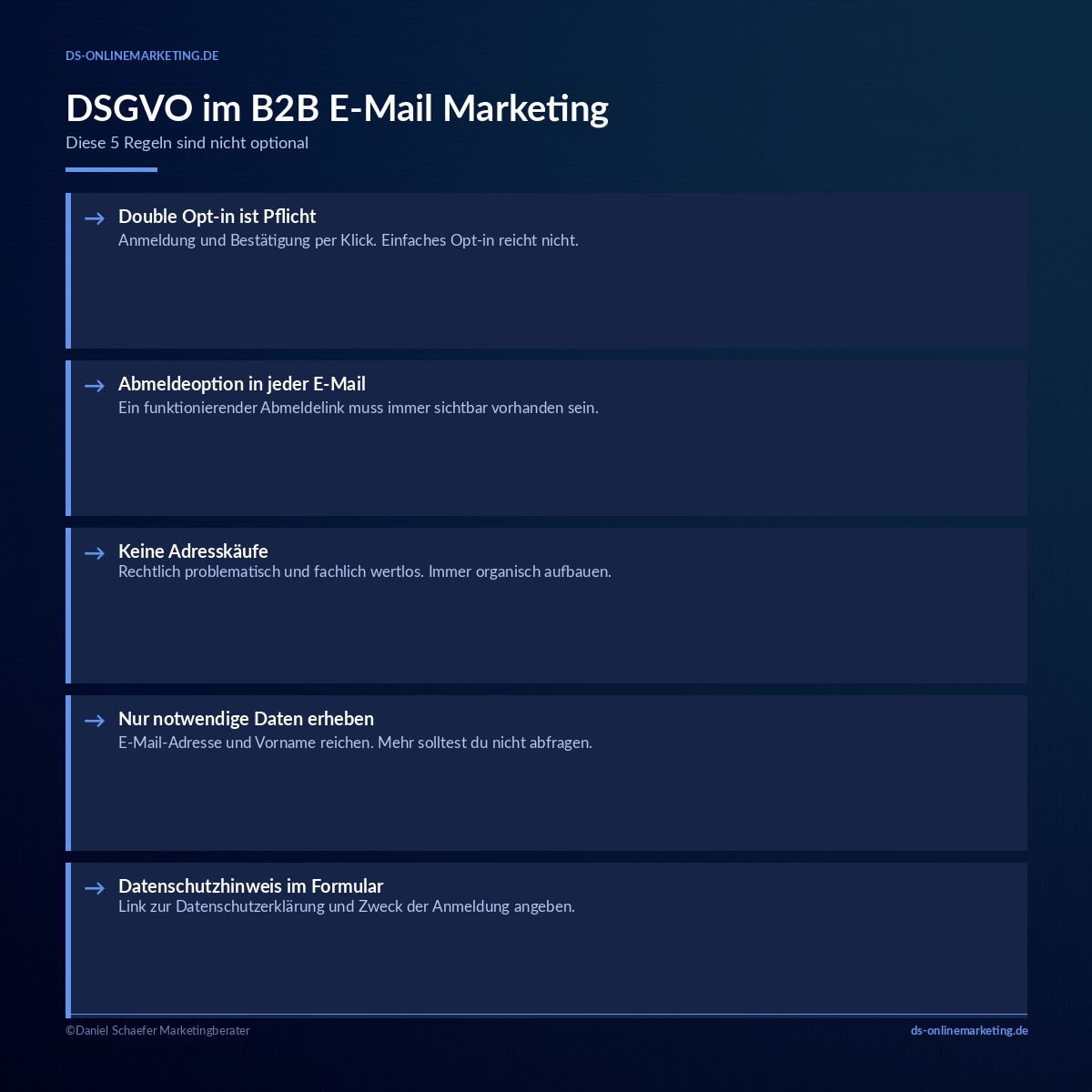 b2b email marketing dsgvo