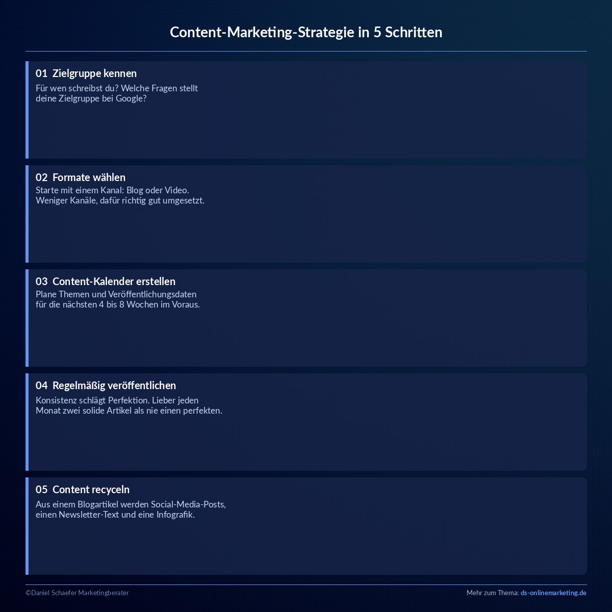 content marketing kleine unternehmen strategie schritte