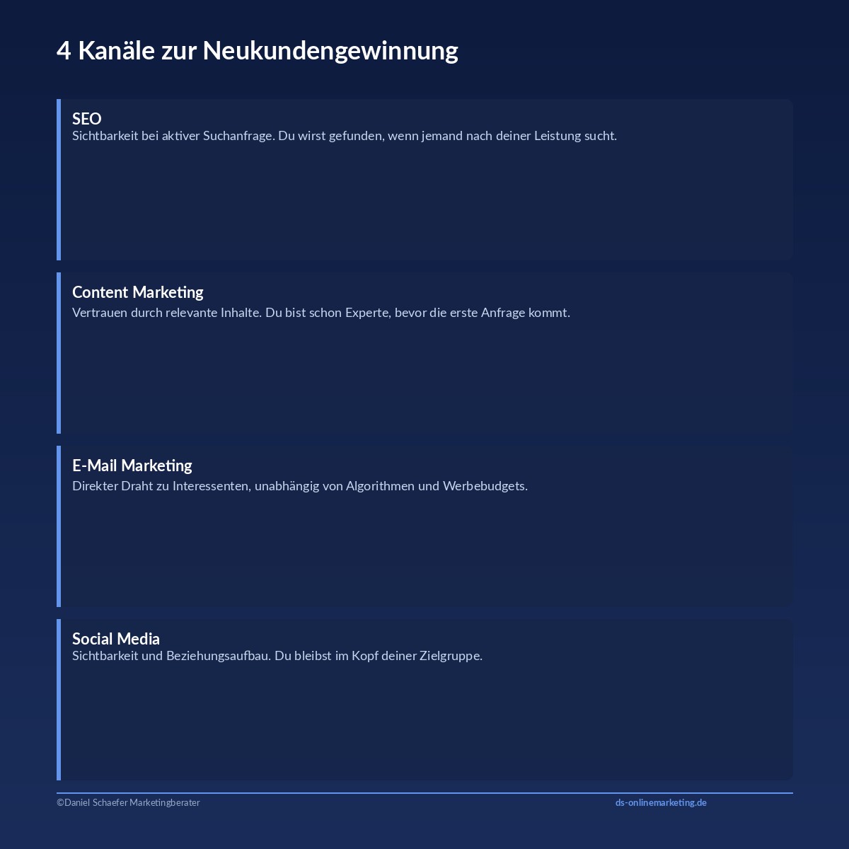 neukundengewinnung kanaele online marketing