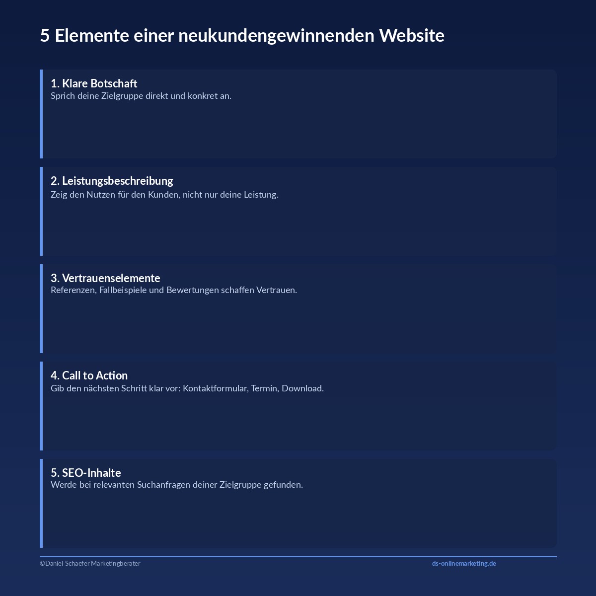 neukundengewinnung website elemente