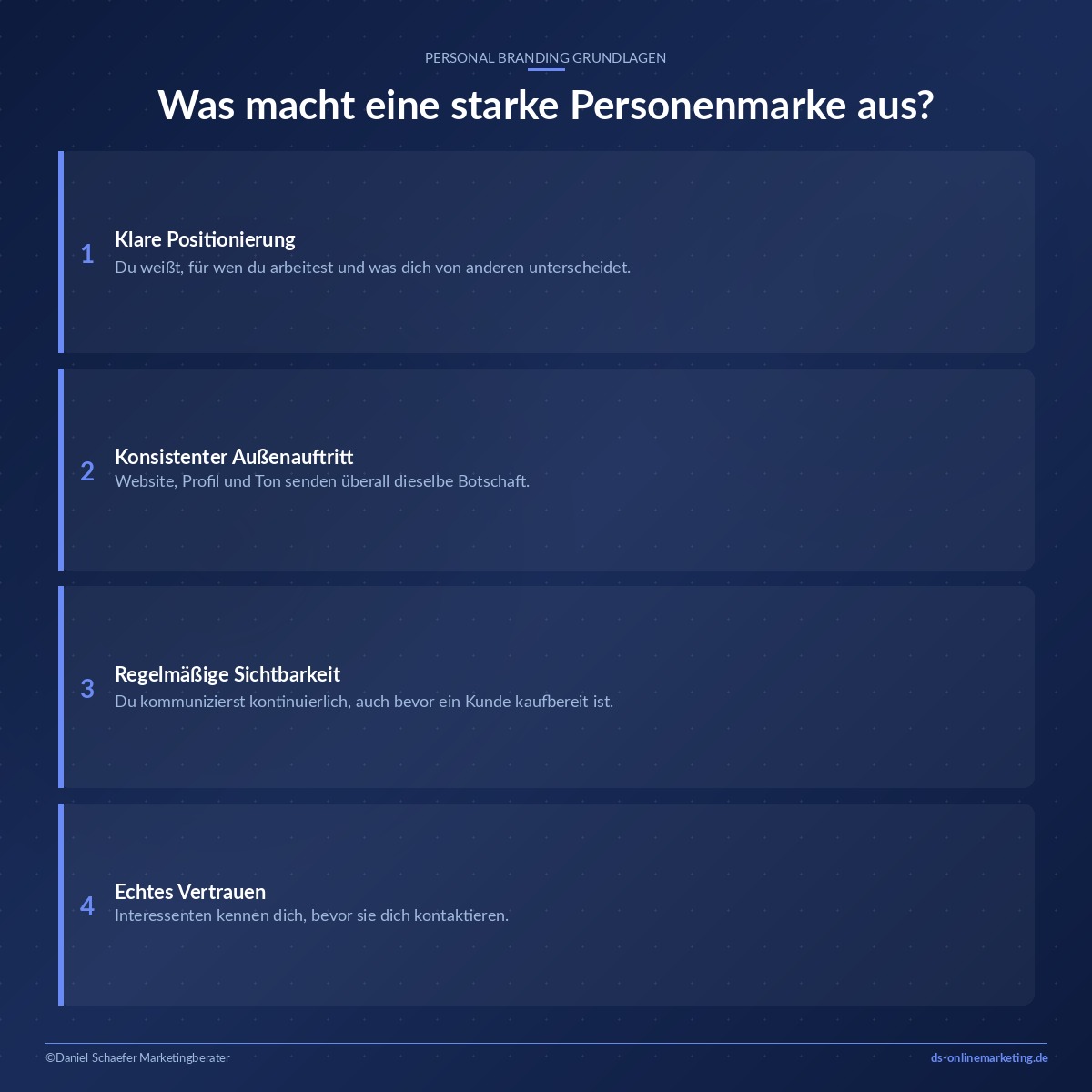 personal branding selbststaendige definition