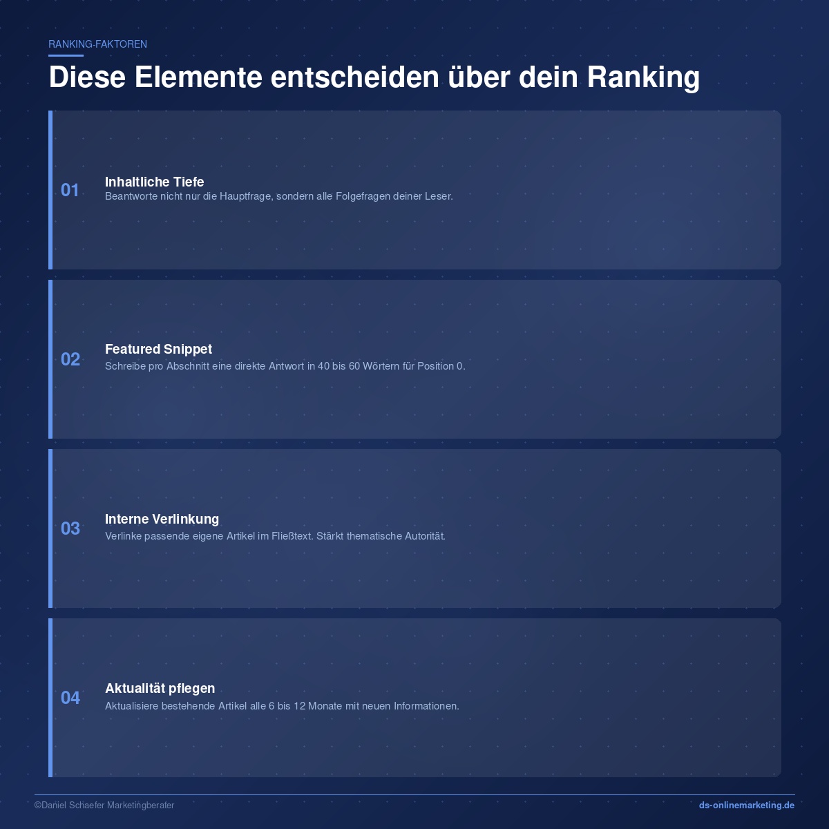 seo content elemente