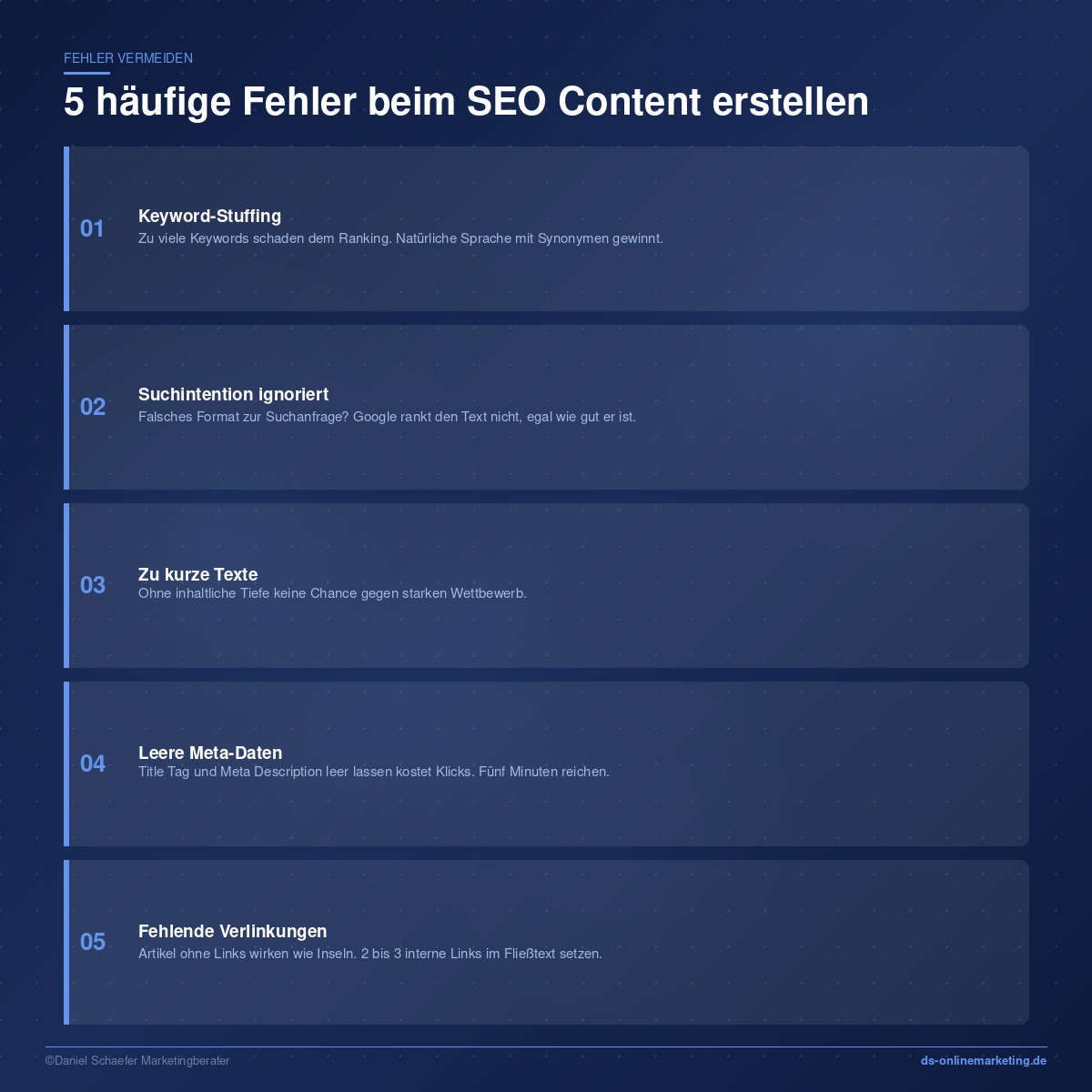 seo content fehler