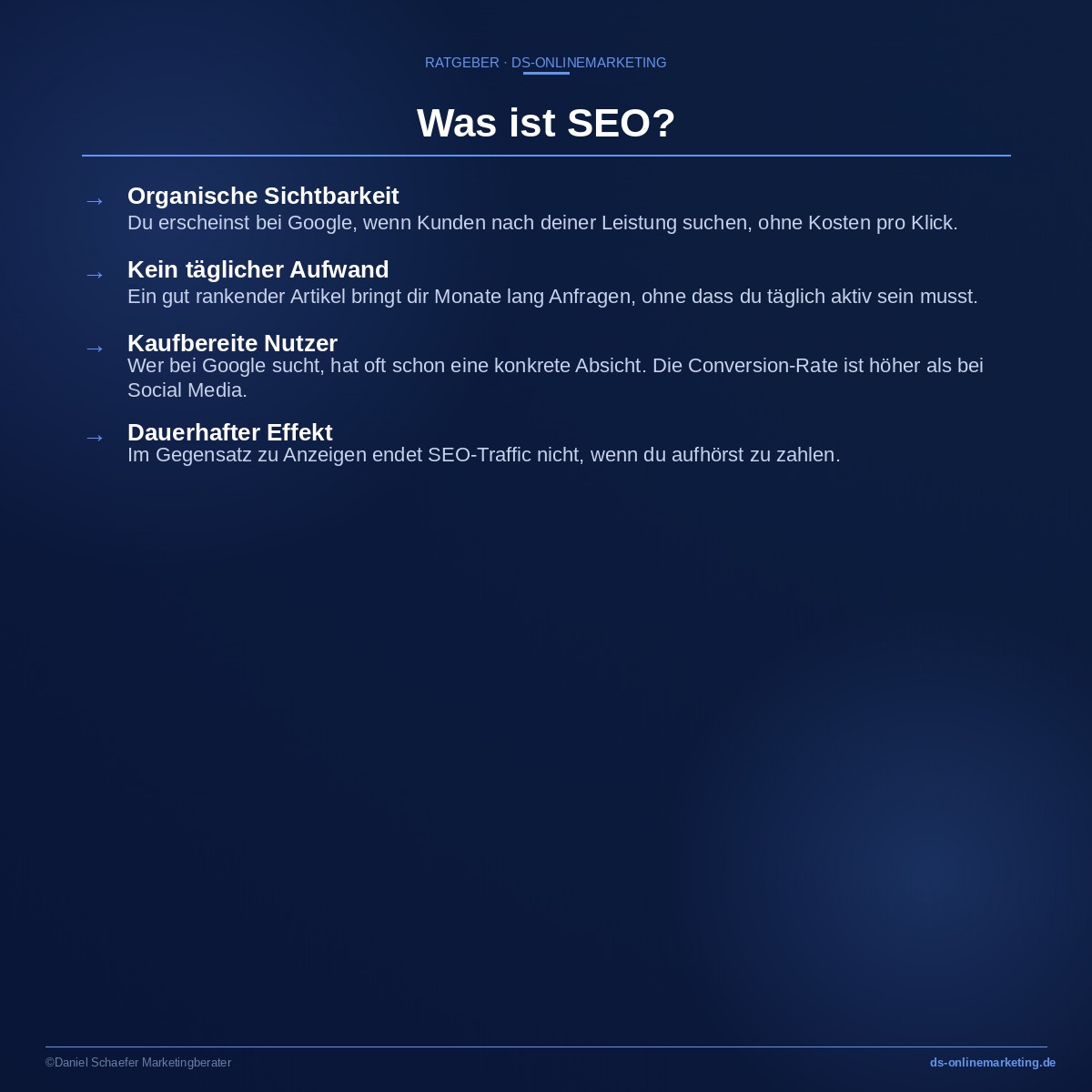 seo fuer selbststaendige definition