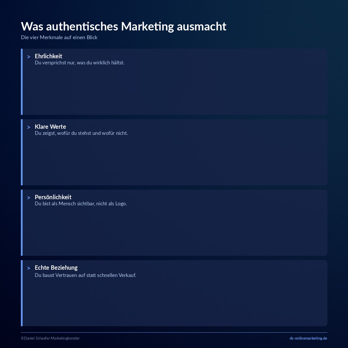 Authentisches Marketing: So gewinnst du als Selbstständiger Vertrauen und Kunden 1 authentisches marketing definition