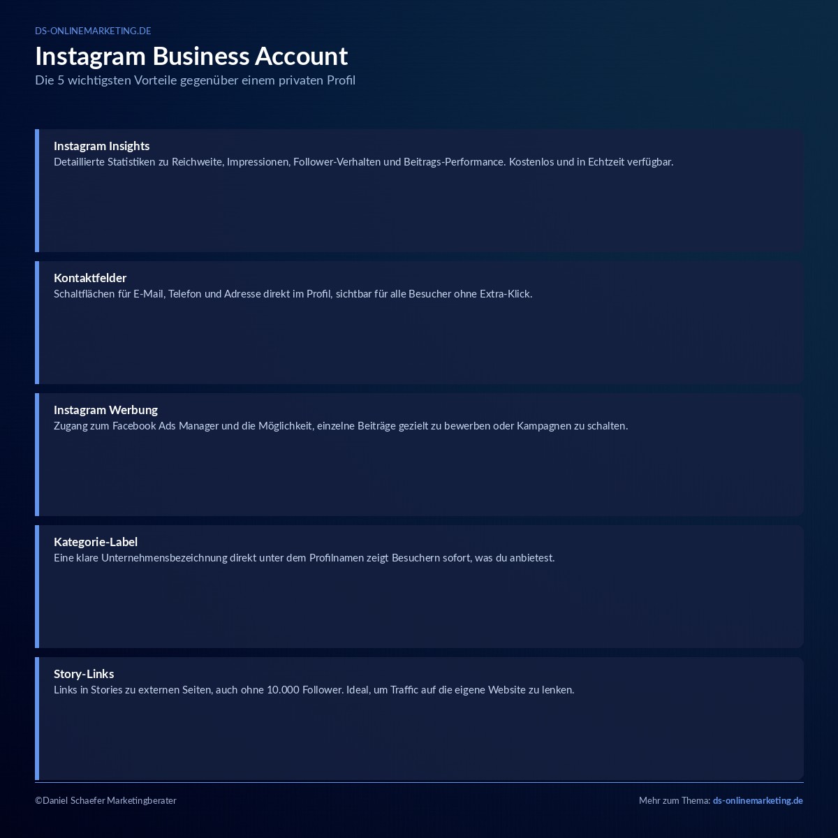 instagram fuer unternehmen business account