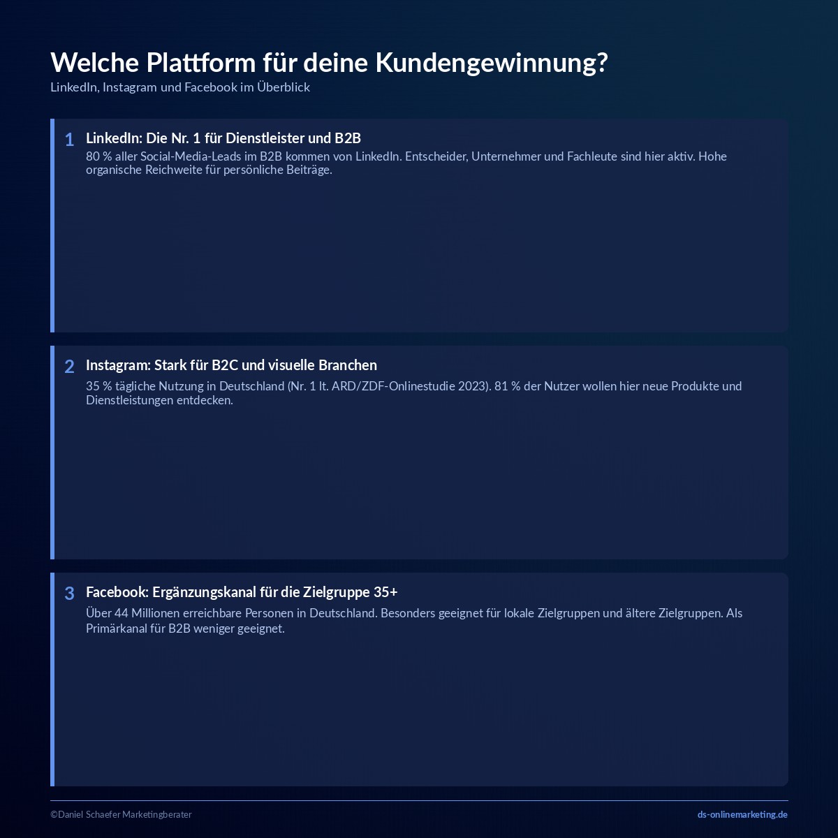 kundengewinnung social media plattformen