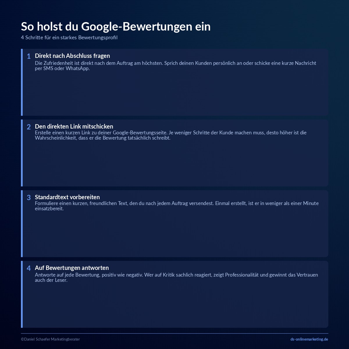 marketing fuer handwerker google bewertungen