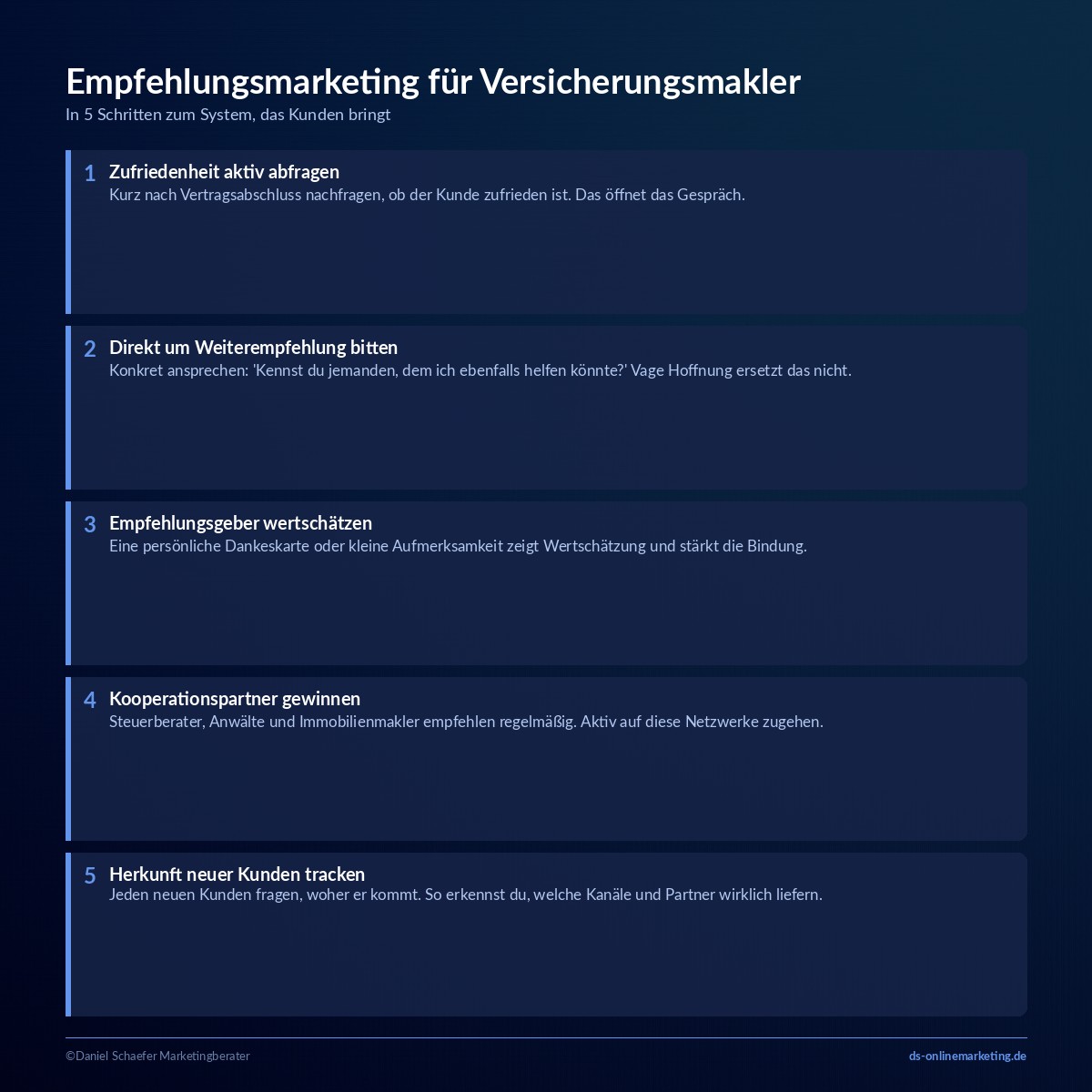 marketing fuer versicherungsmakler empfehlungsmarketing