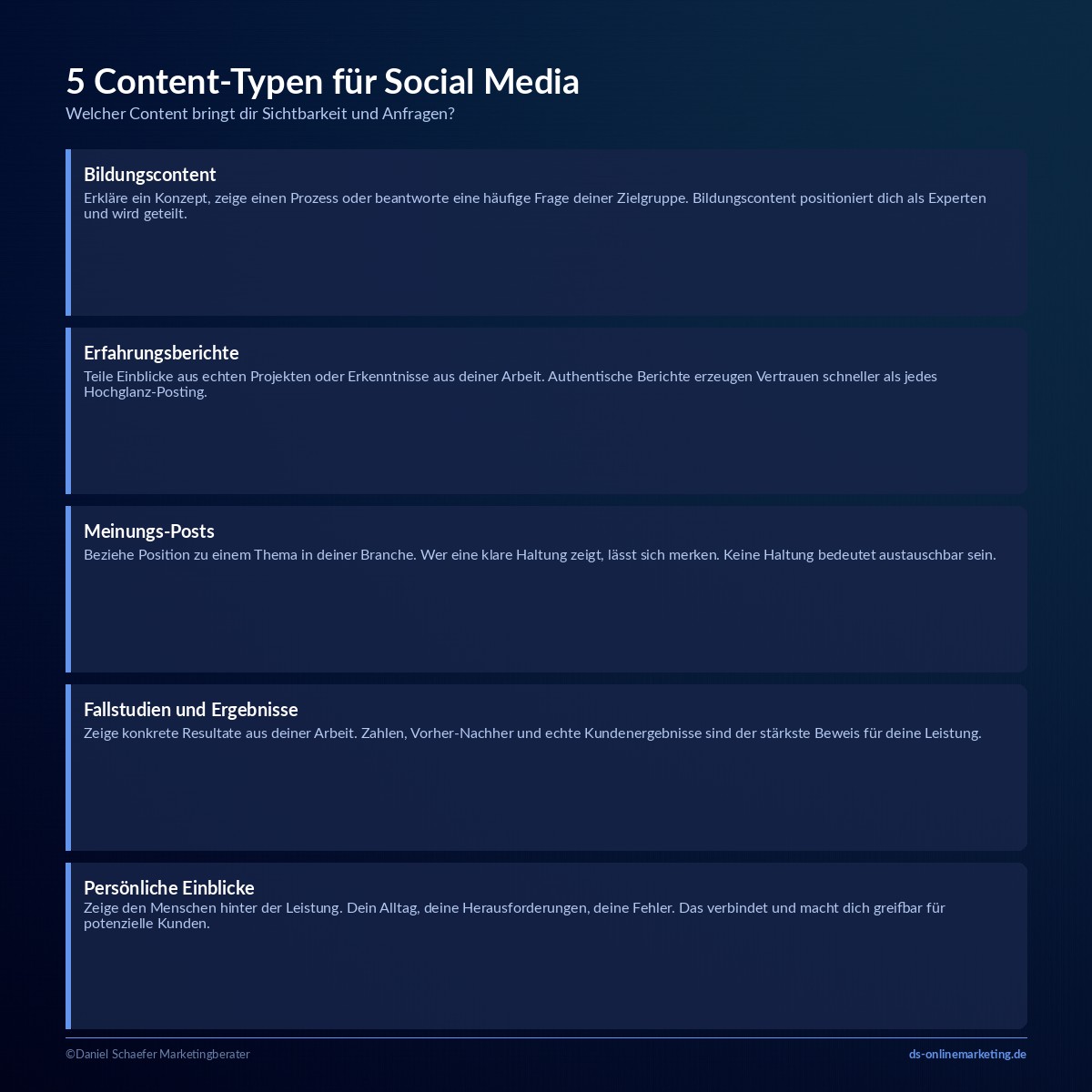 social media tipps content sauelen
