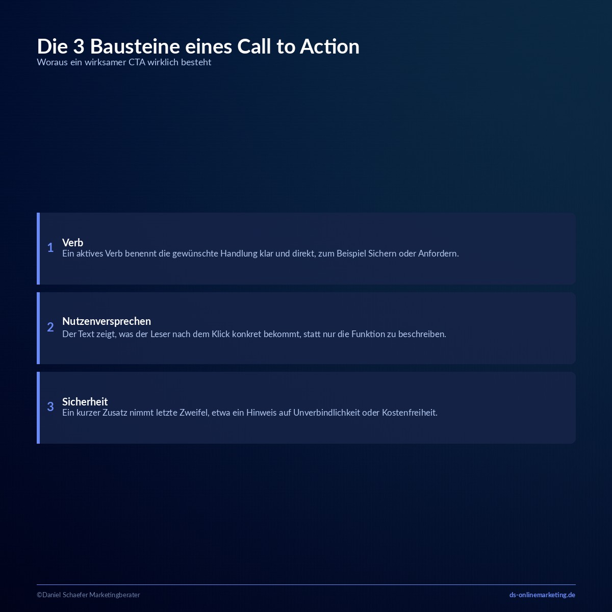 call to action beispiele bausteine