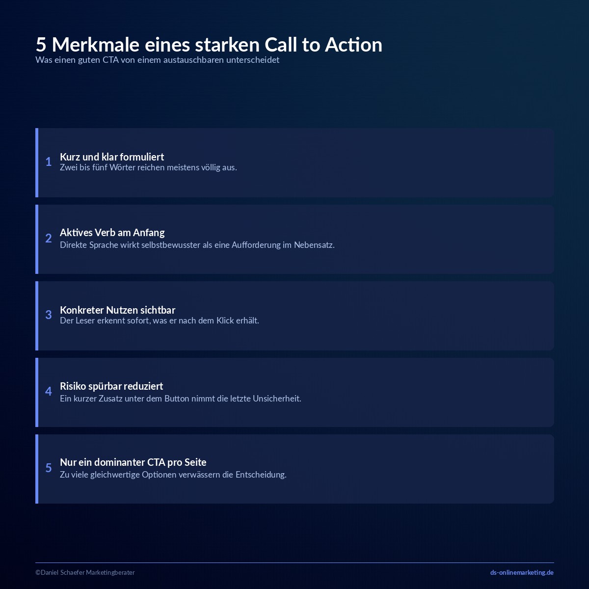 call to action beispiele merkmale