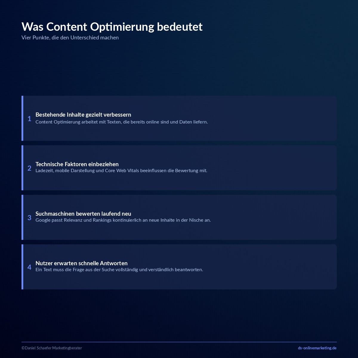 content optimierung definition