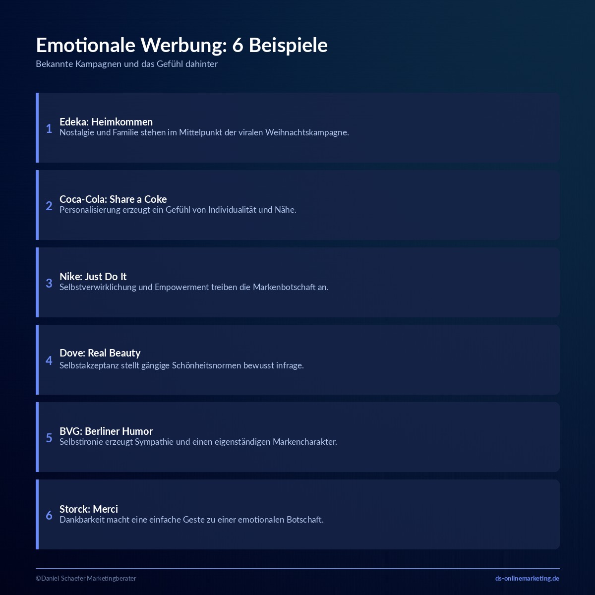 emotionale werbung beispiele