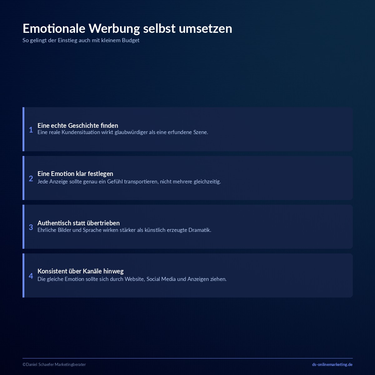 emotionale werbung umsetzung