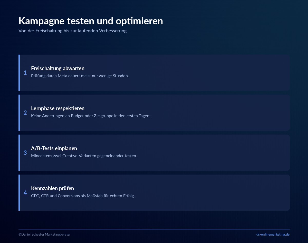 facebook ads anleitung optimieren