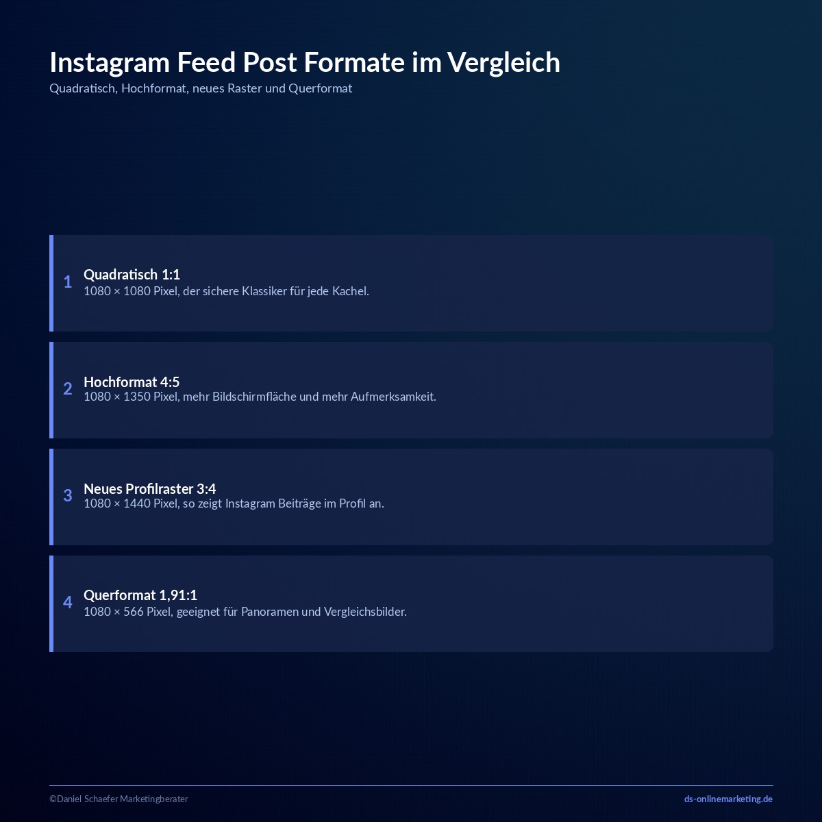 instagram bildgroessen feed post formate