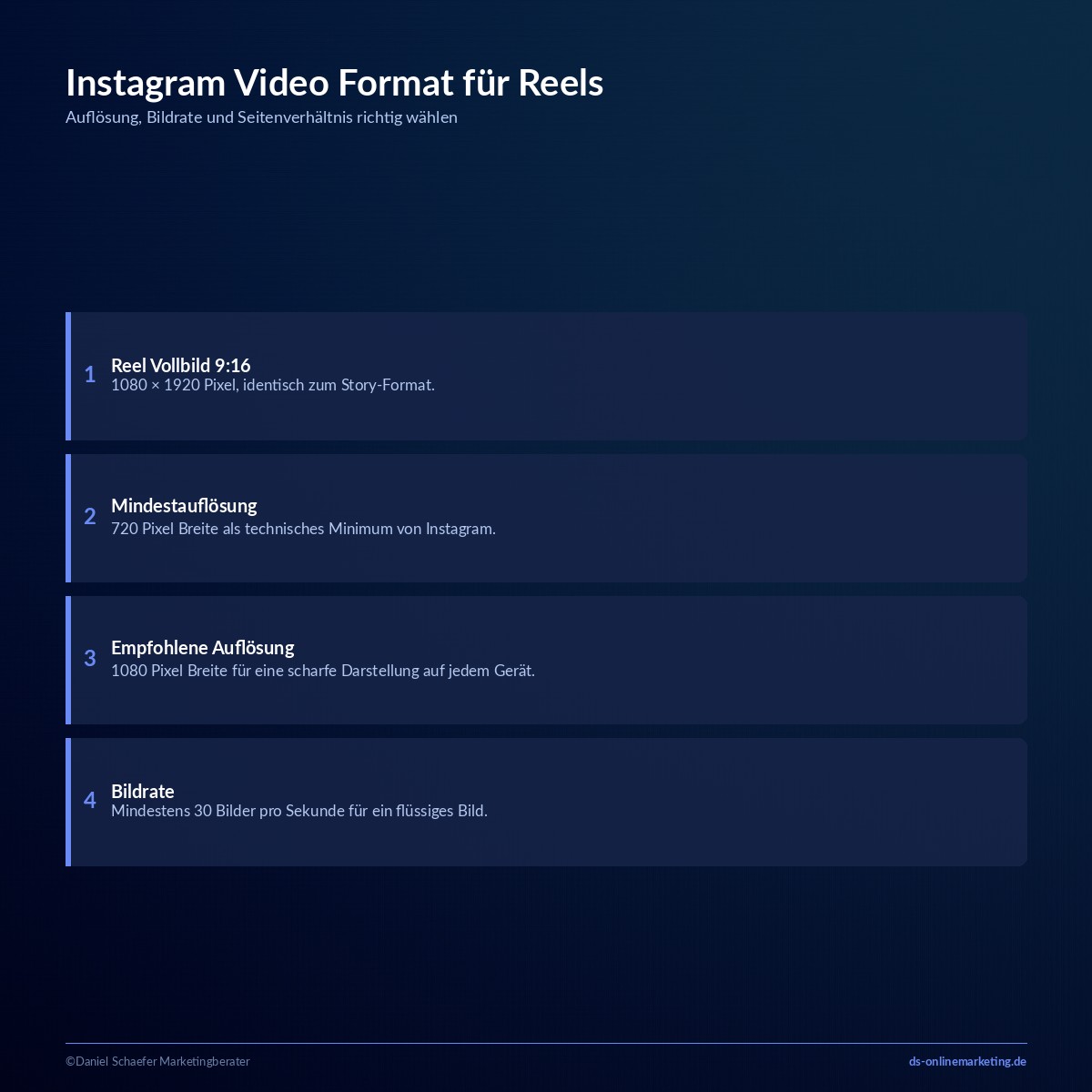 Instagram Bildgrößen 2026: Die exakten Maße für jedes Format 5 instagram bildgroessen video format