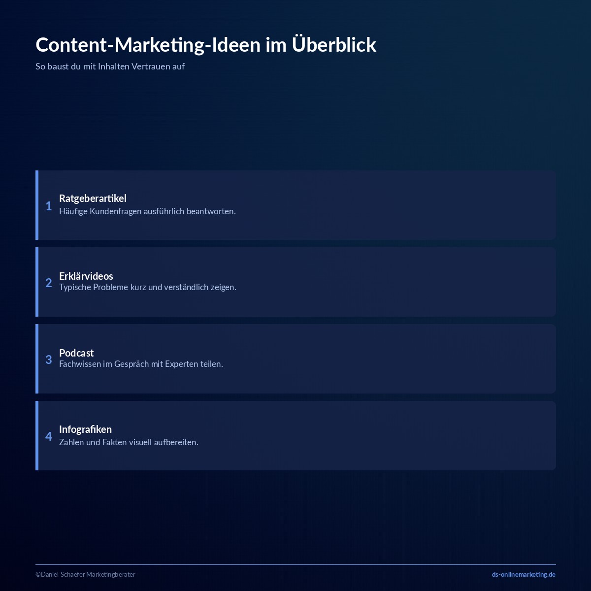 marketing ideen content marketing