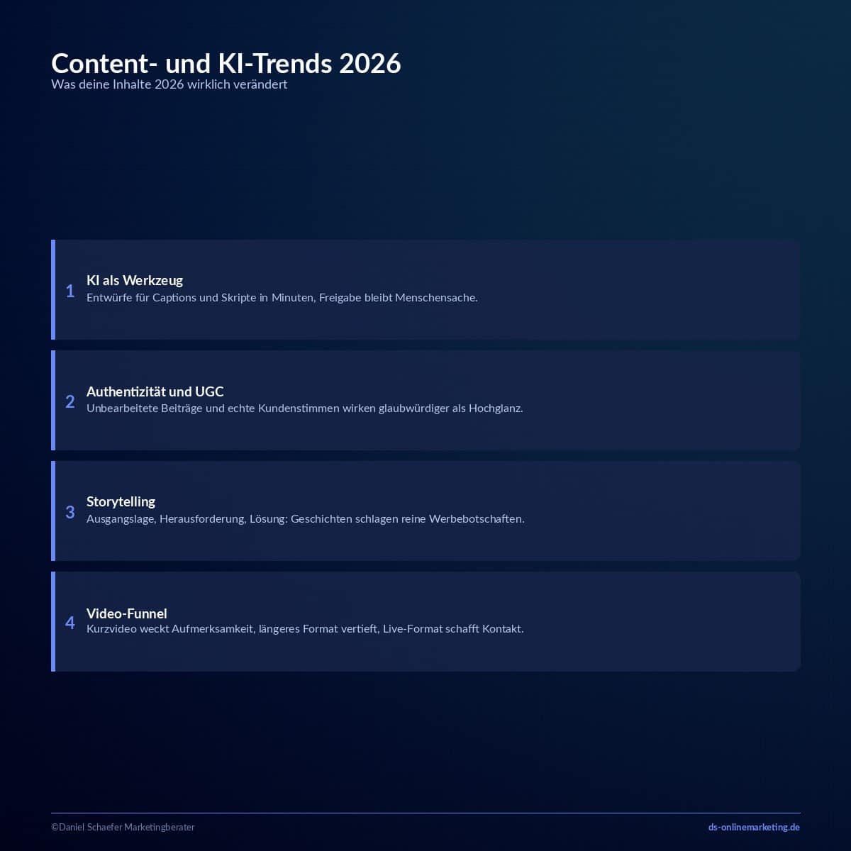 Social Media Trends 2026: Diese Entwicklungen bestimmen dein Marketing wirklich 1 social media trends content ki