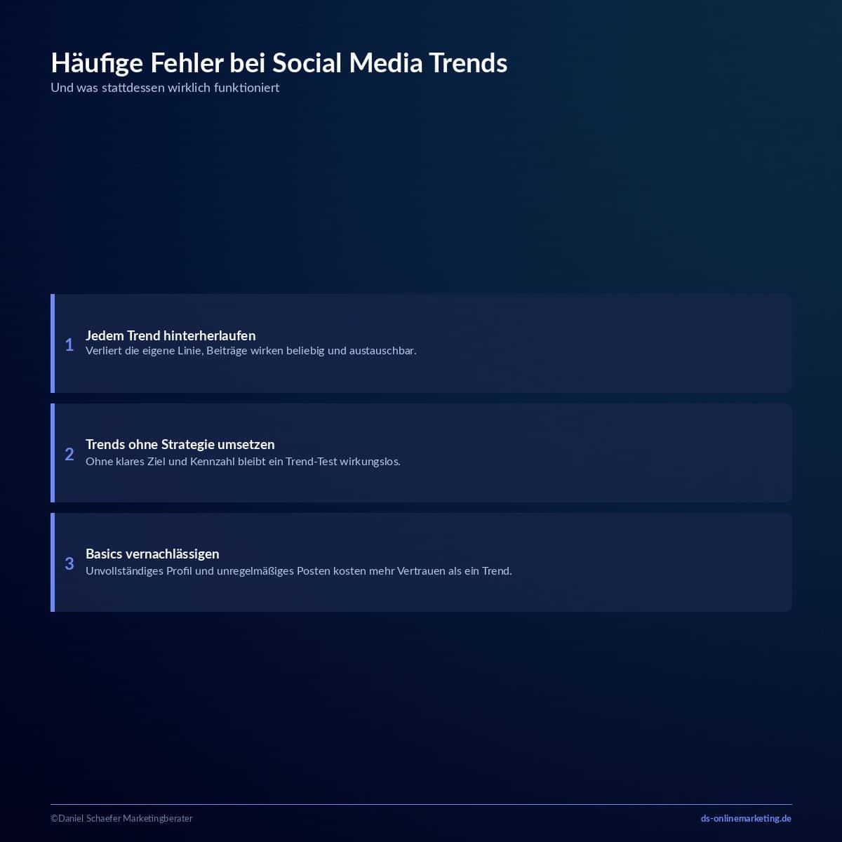 Social Media Trends 2026: Diese Entwicklungen bestimmen dein Marketing wirklich 6 social media trends fehler