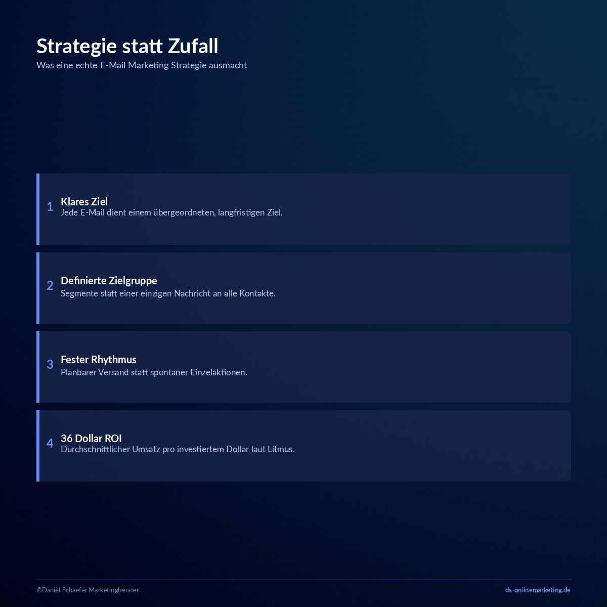 e mail marketing strategie definition