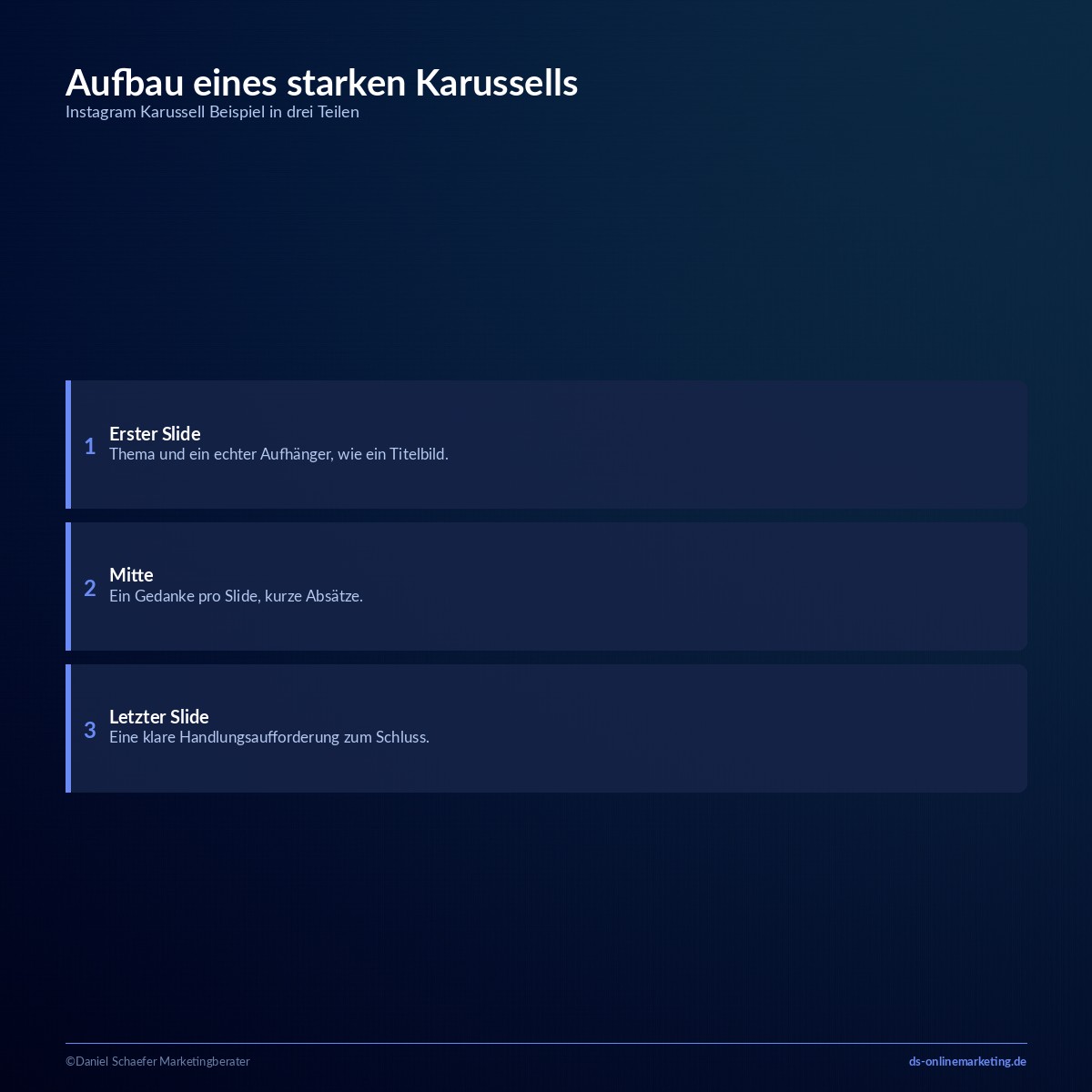 Instagram Karussell erstellen: So bringst du dein Format wirklich zum Wirken 7 instagram karussell beispiel aufbau