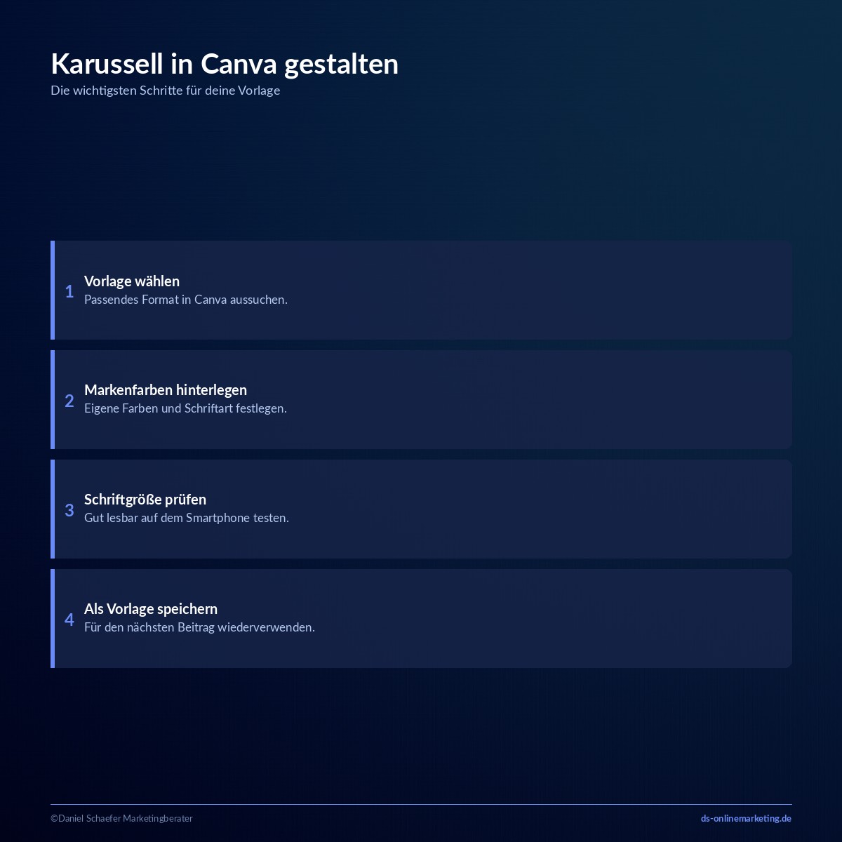 Instagram Karussell erstellen: So bringst du dein Format wirklich zum Wirken 5 instagram karussell canva gestalten