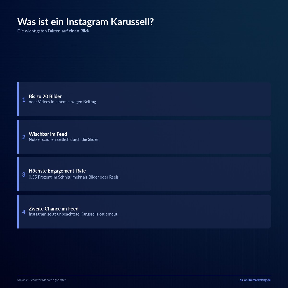Instagram Karussell erstellen: So bringst du dein Format wirklich zum Wirken 1 instagram karussell was ist das