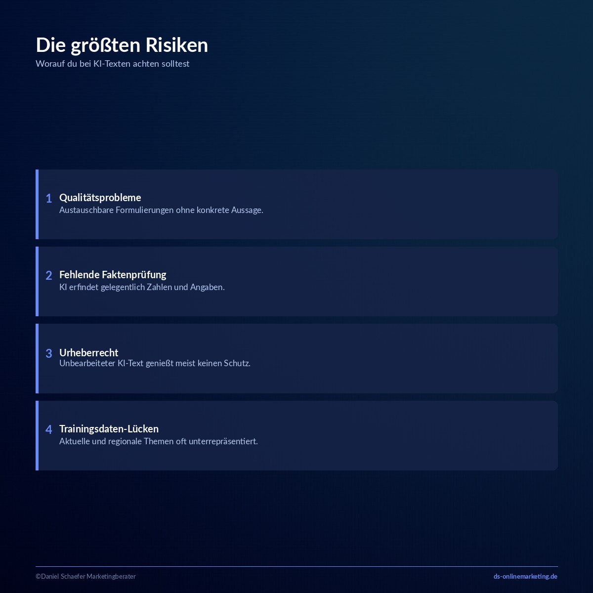KI Texte schreiben lassen: Vorteile, Risiken und die besten Tools 2026 4 ki texte schreiben lassen risiken