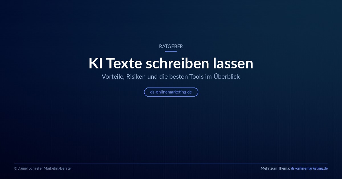 KI Texte schreiben lassen: Vorteile, Risiken und Tools im Überblick