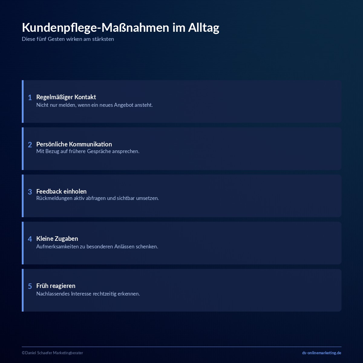 Kundenpflege: So baust du ein System, das Kunden dauerhaft bindet 4 kundenpflege massnahmen