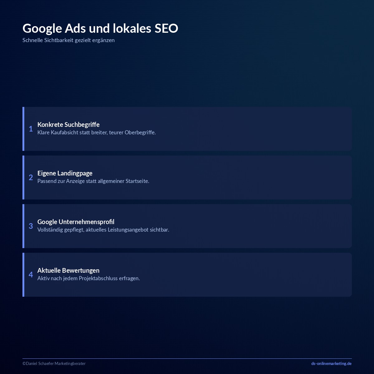 leadgenerierung massnahmen ads lokales seo
