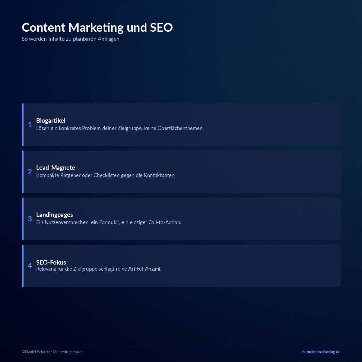 leadgenerierung massnahmen content seo