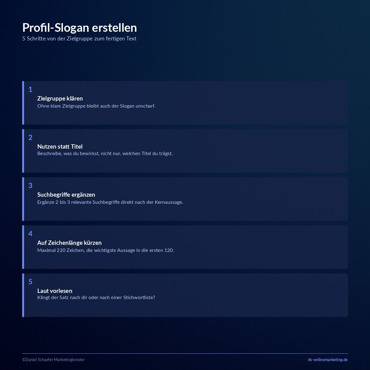 LinkedIn Profil-Slogan erstellen: Beispiele, Ideen und Anleitung 4 linkedin profil slogan erstellen