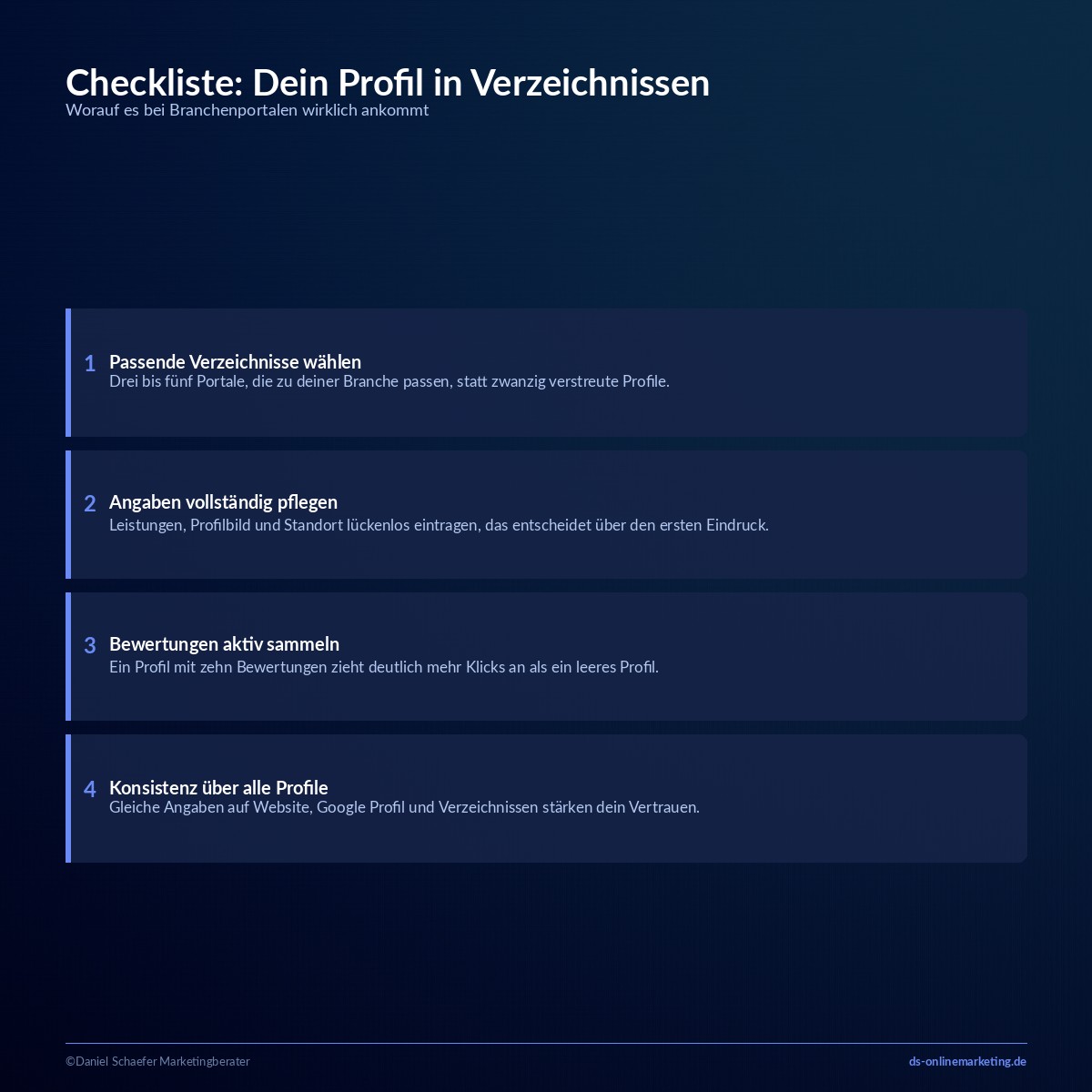 Online gefunden werden: So wirst du auf jedem Kanal sichtbar 4 online gefunden werden verzeichnisse checkliste