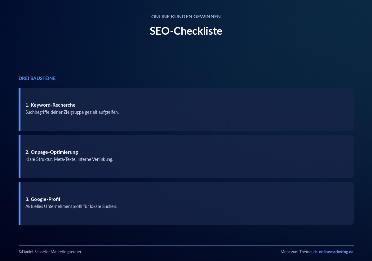 Online Kunden gewinnen: 6 Wege zu mehr Anfragen im Internet 3 online kunden gewinnen seo