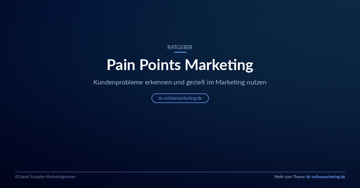 Pain Points Marketing: So erkennst du Kundenprobleme richtig