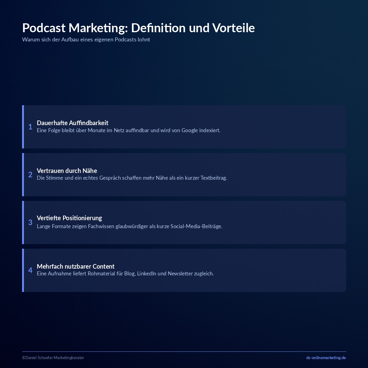 Podcast Marketing: So gewinnst du mit einem eigenen Podcast neue Kunden 1 podcast marketing definition vorteile