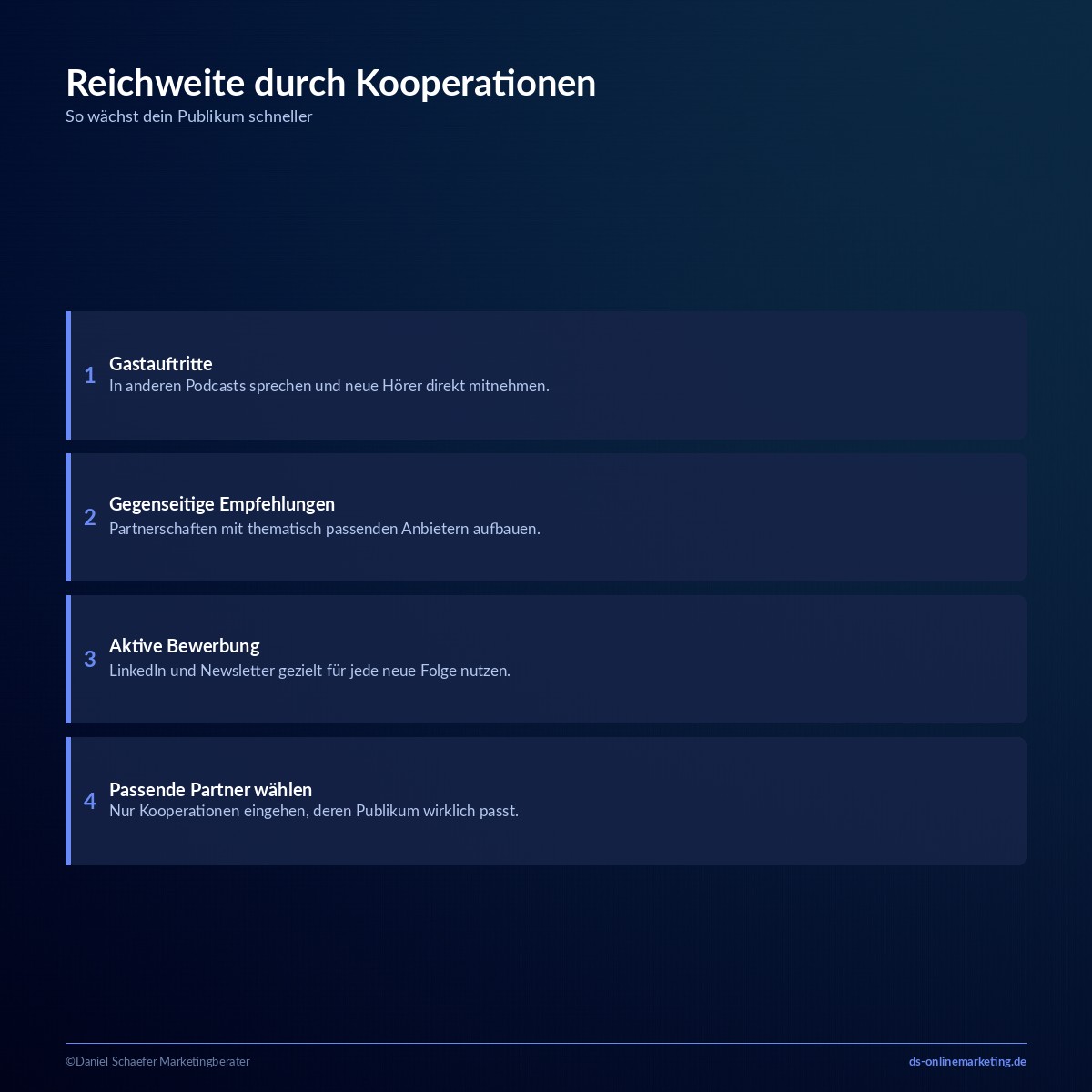 Podcast Marketing: So gewinnst du mit einem eigenen Podcast neue Kunden 7 podcast marketing reichweite