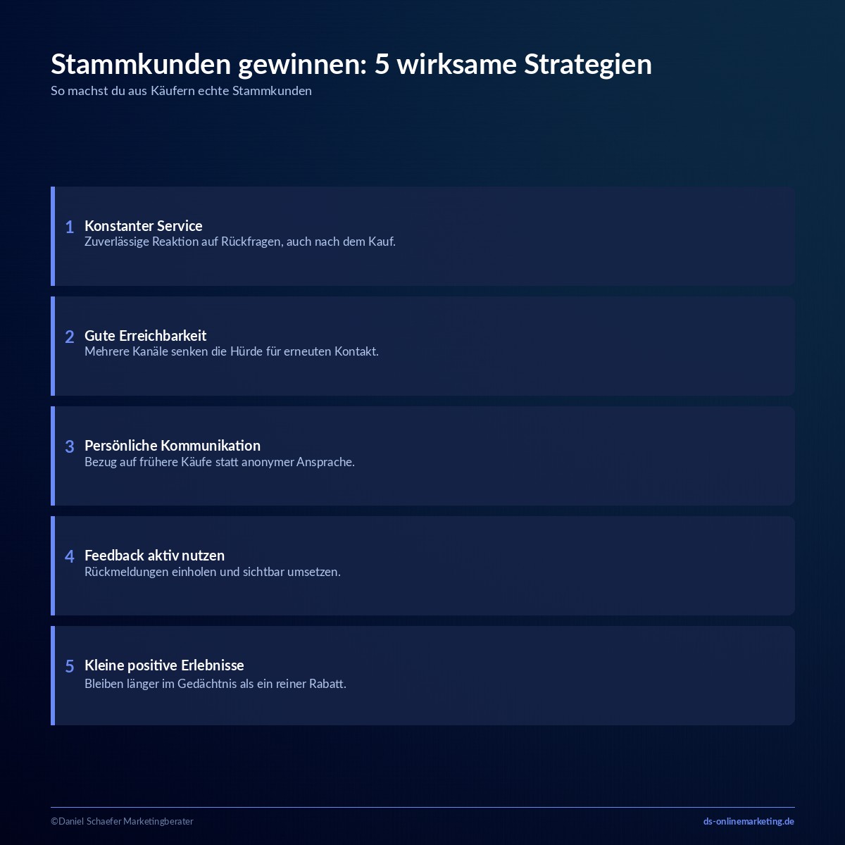 Stammkunden: Bedeutung, Vorteile und Strategien für dein Unternehmen 3 stammkunden strategien