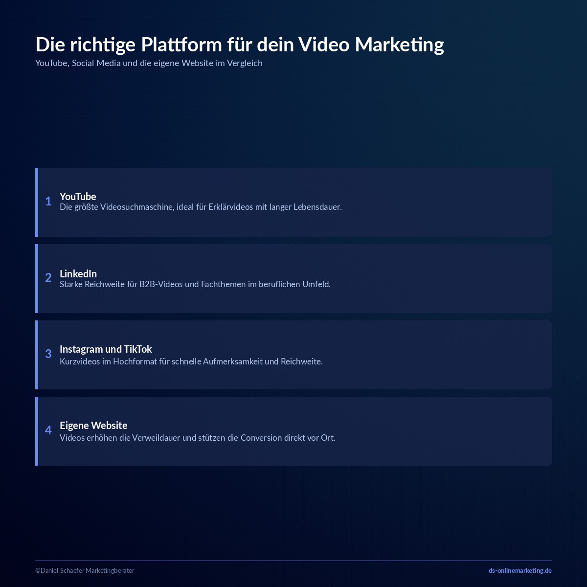 Video Marketing: So gewinnst du mehr Reichweite und Kunden 6 video marketing plattformen