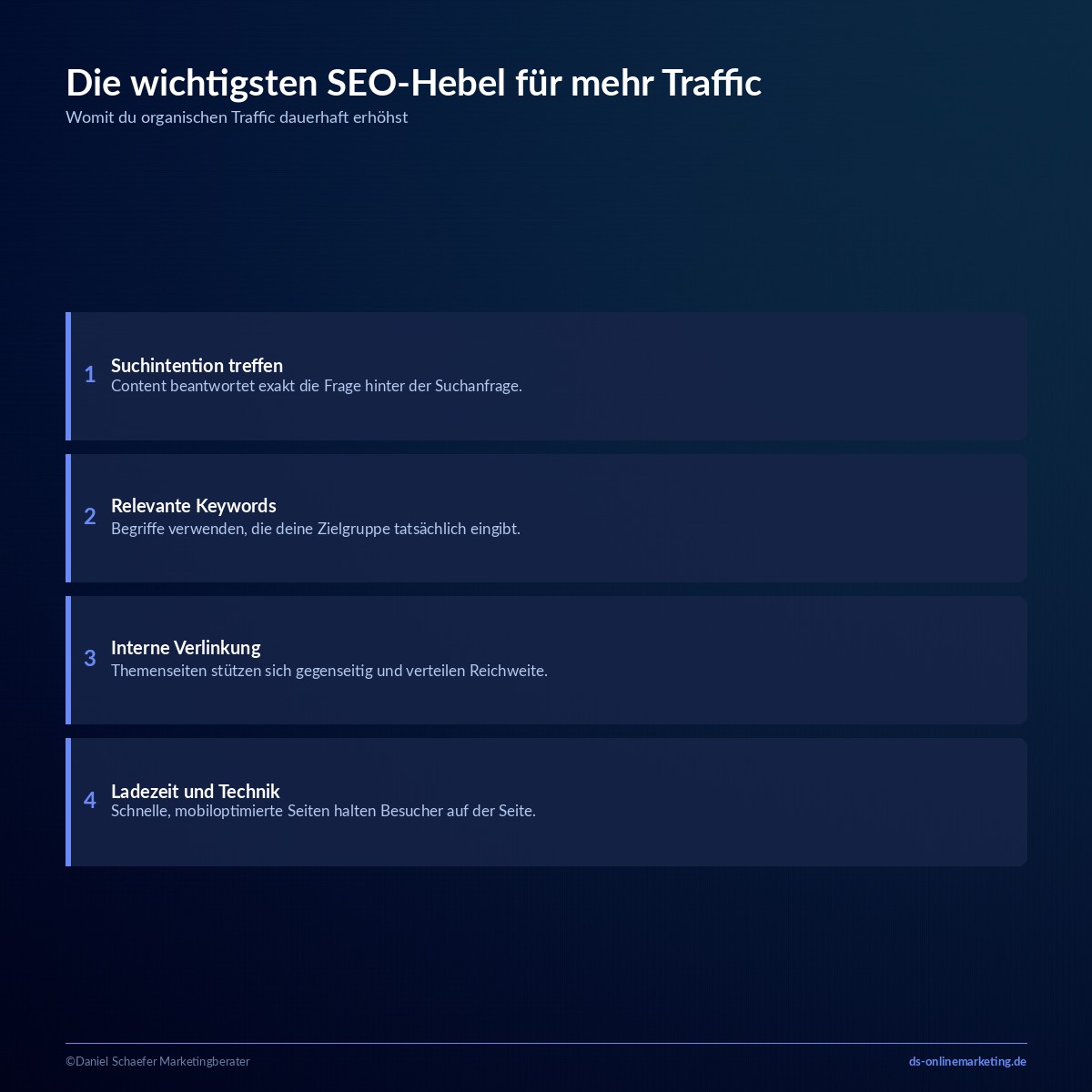 website traffic erhoehen seo hebel